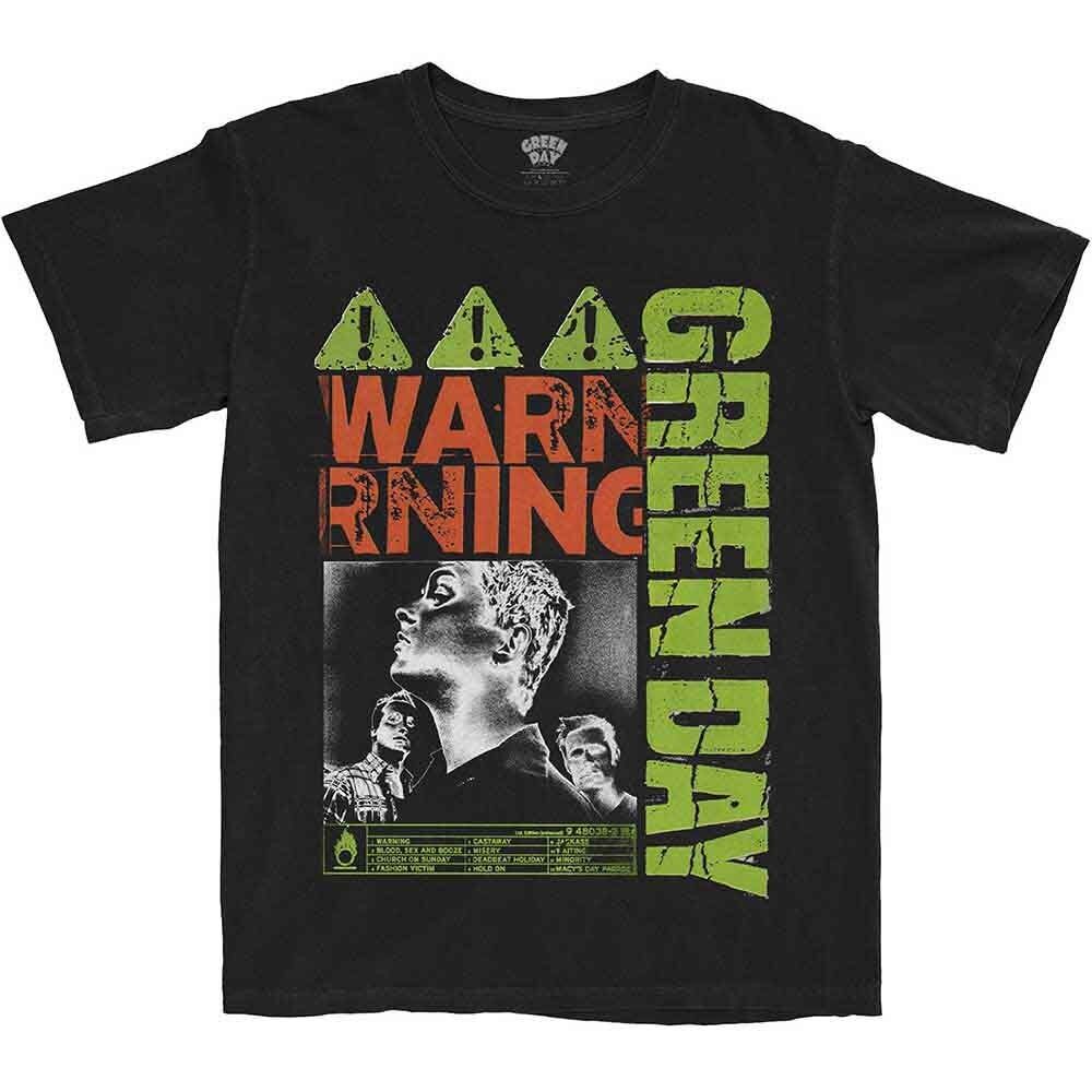 Green Day T-Shirt - Warnung