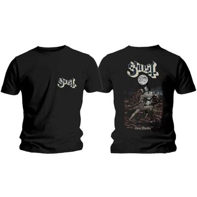 Ghost T Shirt - Dance Macabre Cover & Logo