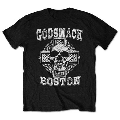 Godsmack T Shirt - Packaged Boston Skull
