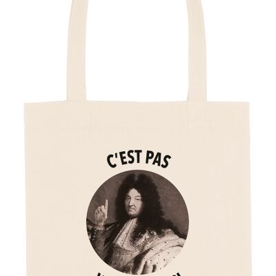 Tote Bag - It's not Versailles Here - Ecru