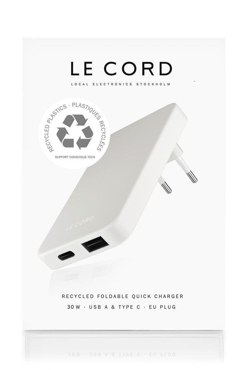 Cargador de pared reciclado Fog ReCharger de 30 W PD