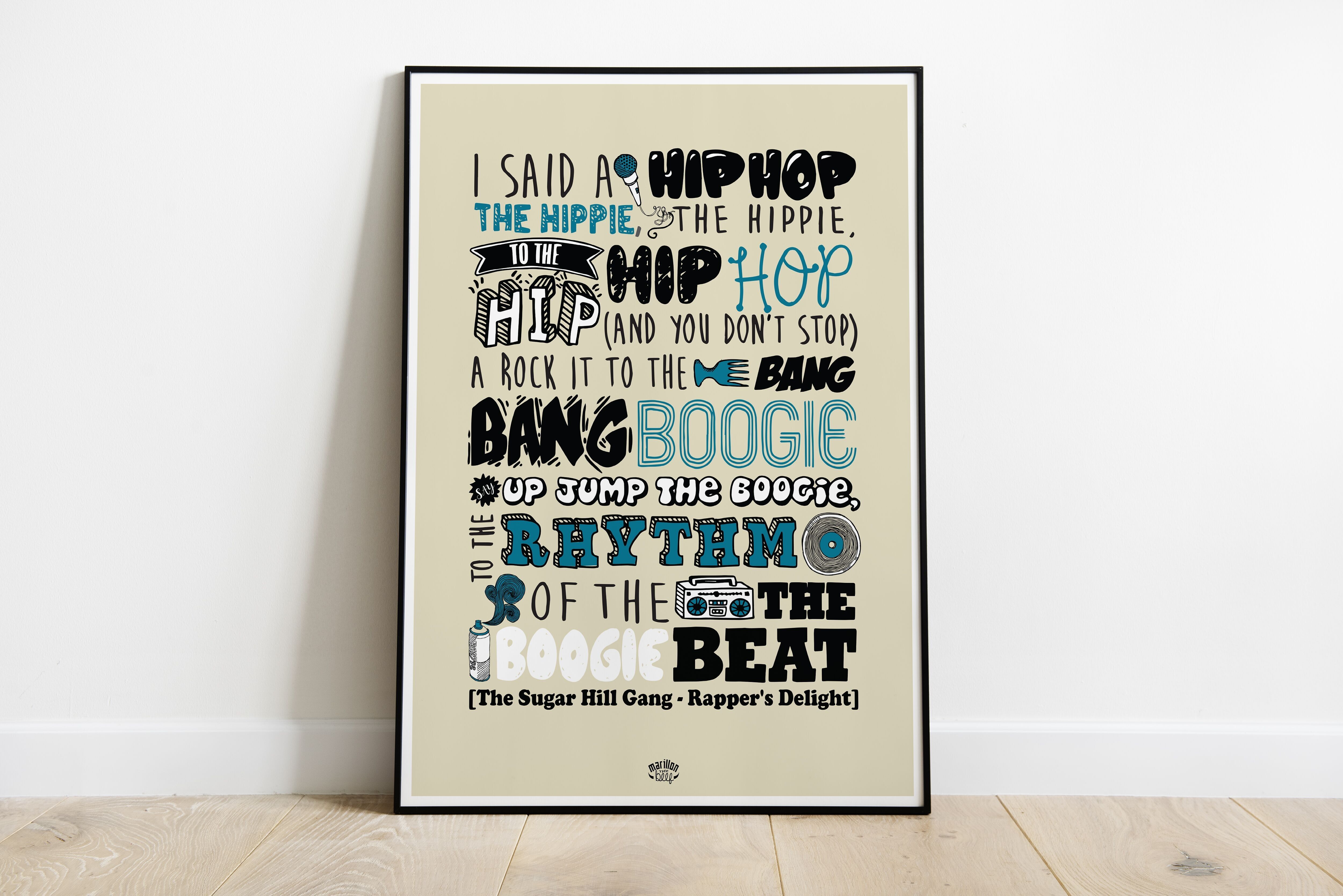 Poster "I rapper deliziano"