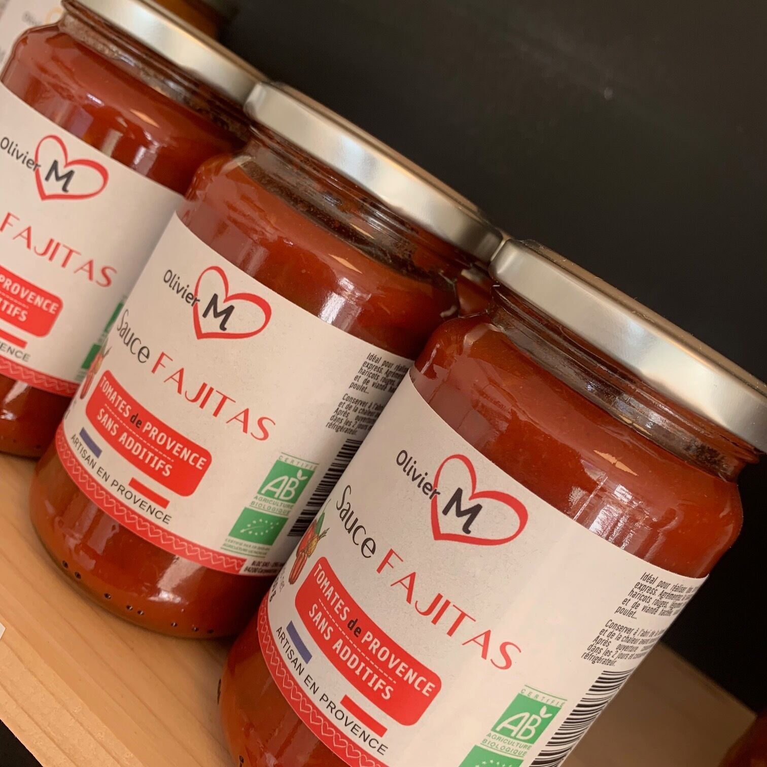 Salsa Fajitas Biologica - Pomodori Francesi - 350 g