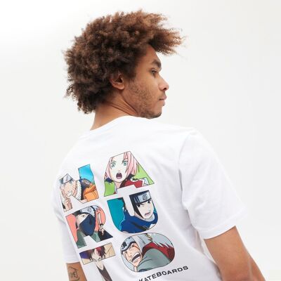 Hydroponic NA505-01 Naruto Type White T-shirt