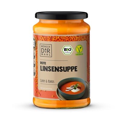 zuppa di lenticchie rosse al curry 380ml
