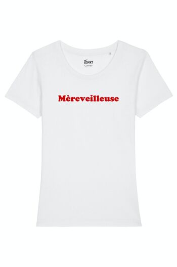 Tshirt Femme - Mèreveilleuse - Blanc 2