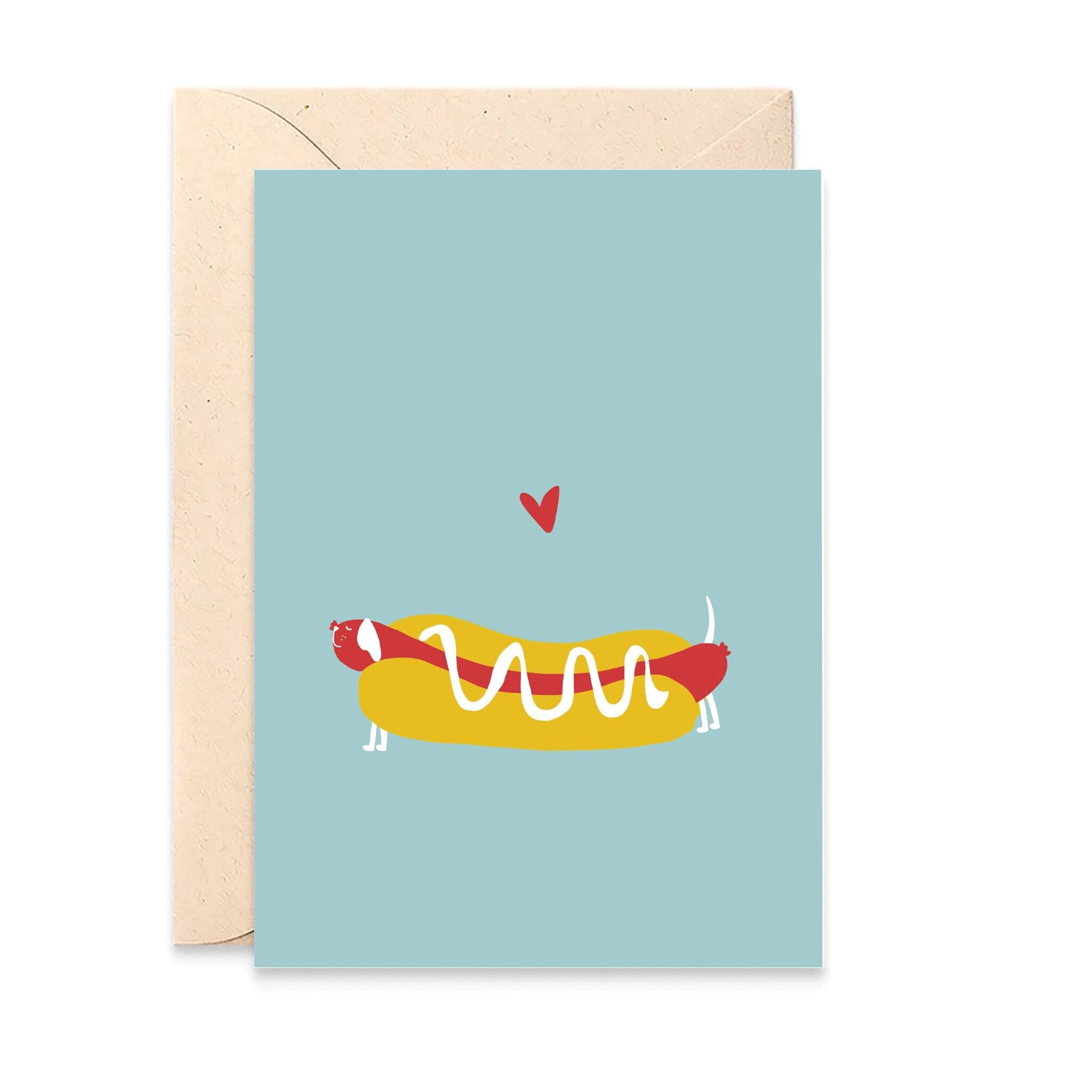 'Hot dog' card