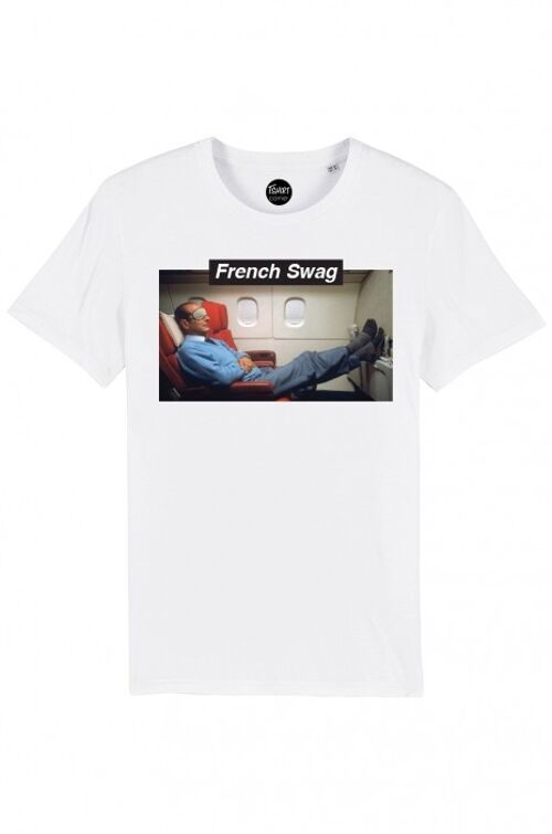 Tshirt Homme - French Swag - Blanc