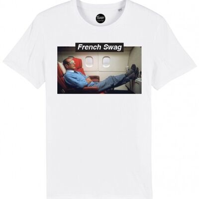 Men's Tshirt - French Swag - White