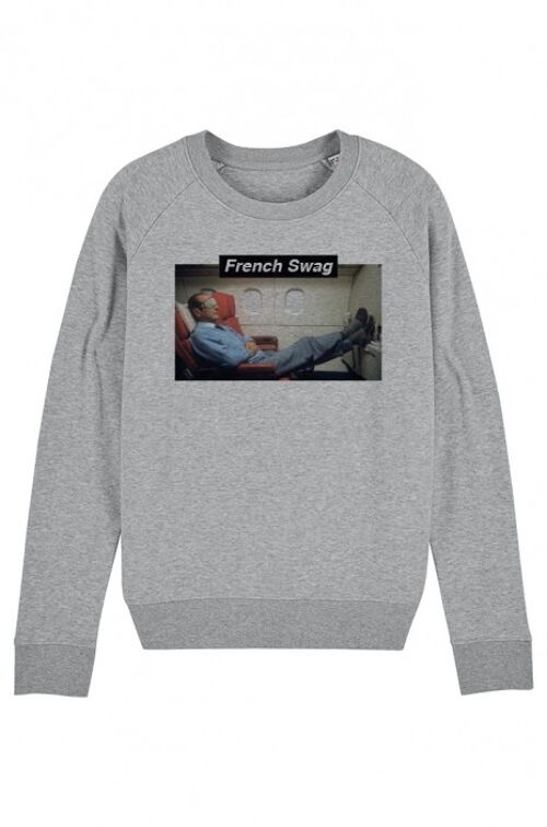 Sweat Femme - French Swag - Gris