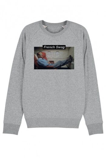 Sweat Homme - French Swag - Gris