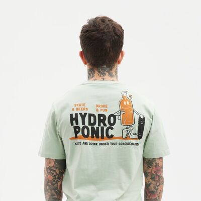 Hydroponic 24501-02 Beer Smoke Green T-shirt