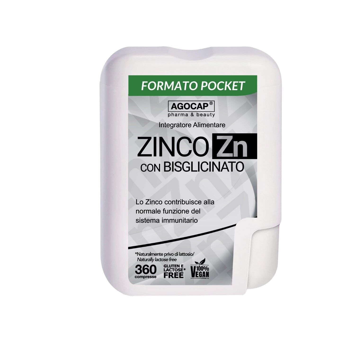 Zink mit Bisglycinat, hochdosiert