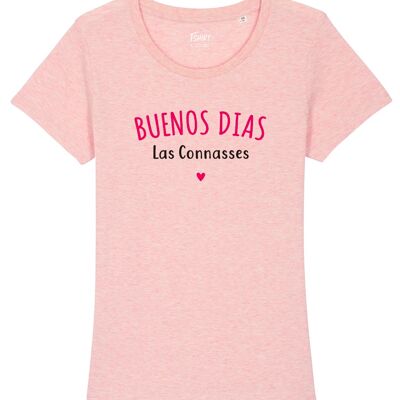 Damen T-Shirt - Buenos dias las conasses - Pink