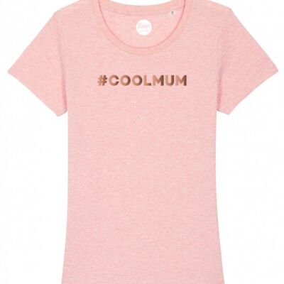 Damen Sweatshirt - #Cool Mum - Rosa - Roségold