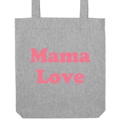 Tote Bag - Mama Love - Gris