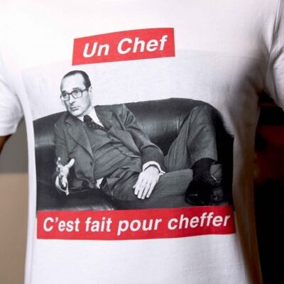 Men's Tshirt - Chirac Cheffer - White