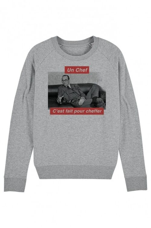 Sweat Femme - Chirac Cheffer - Gris