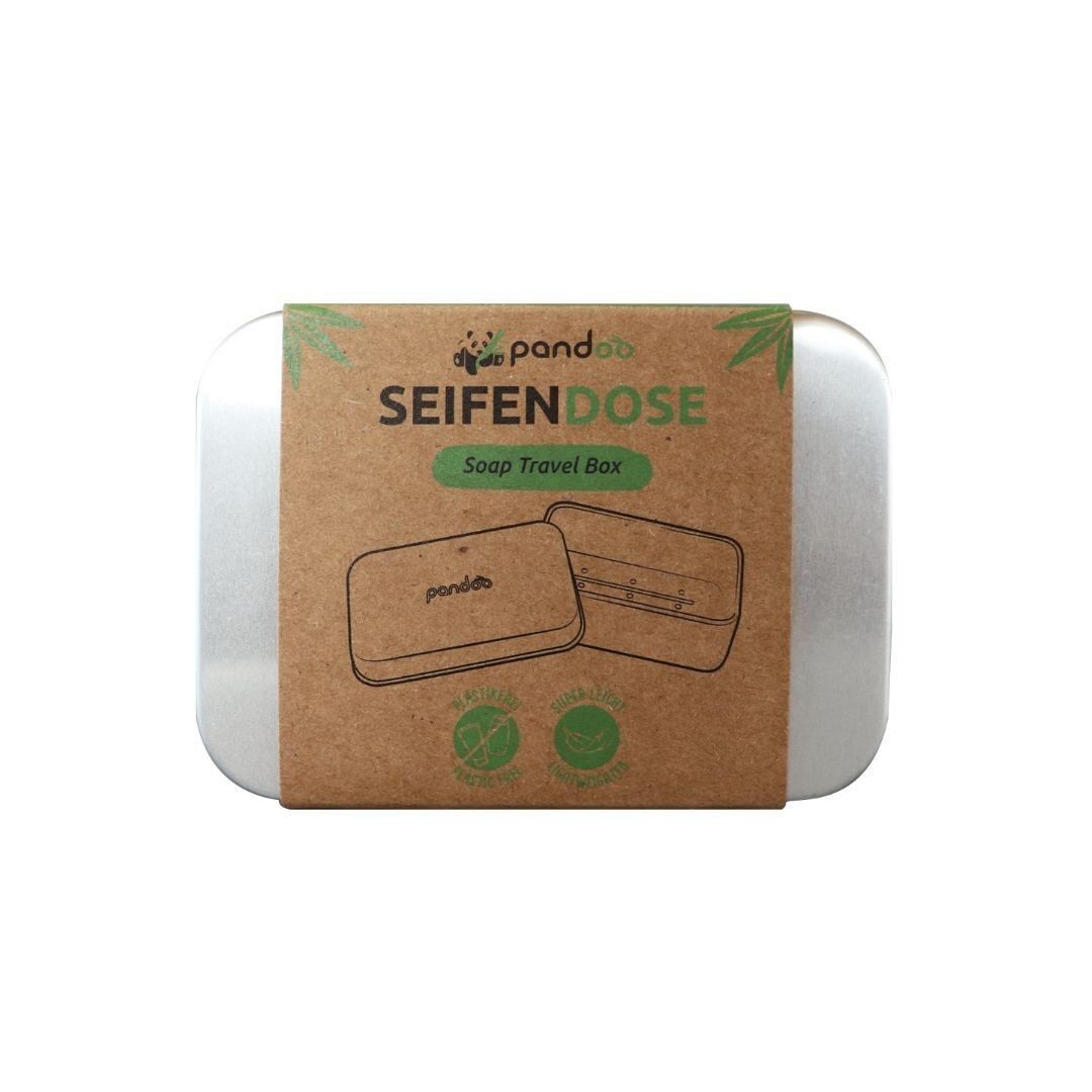 Seifendose aus Aluminium | inkl. Abtropfgitter