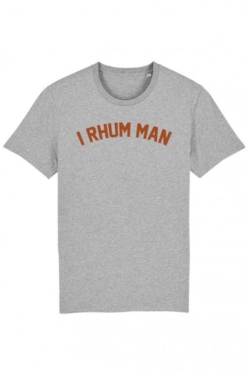 Tshirt Homme - I Rhum Man - Gris