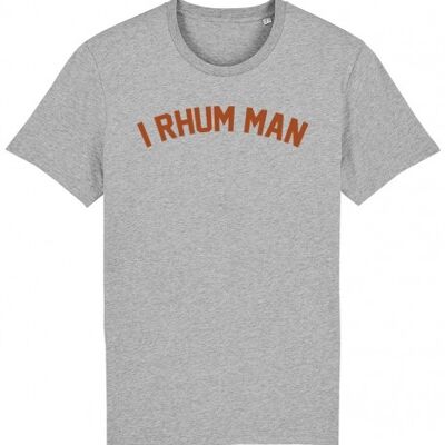 Herren T-Shirt - I Rum Man - Grau