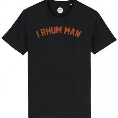 Herren T-Shirt - I Rum Man - Schwarz