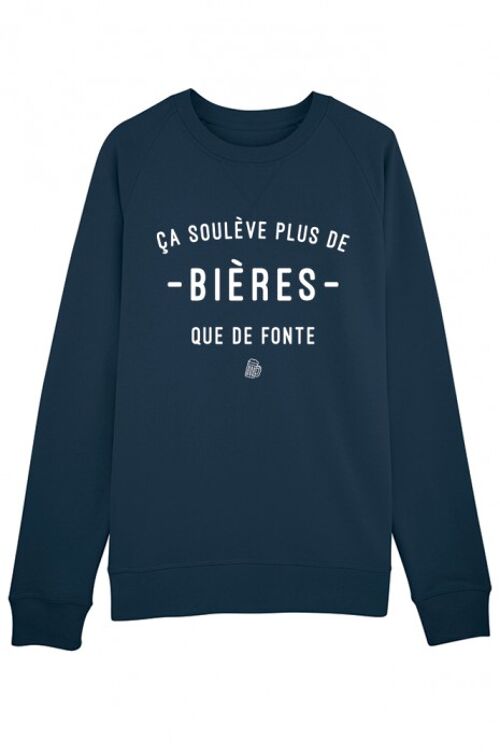 Sweat Homme - Bières Fonte - Navy