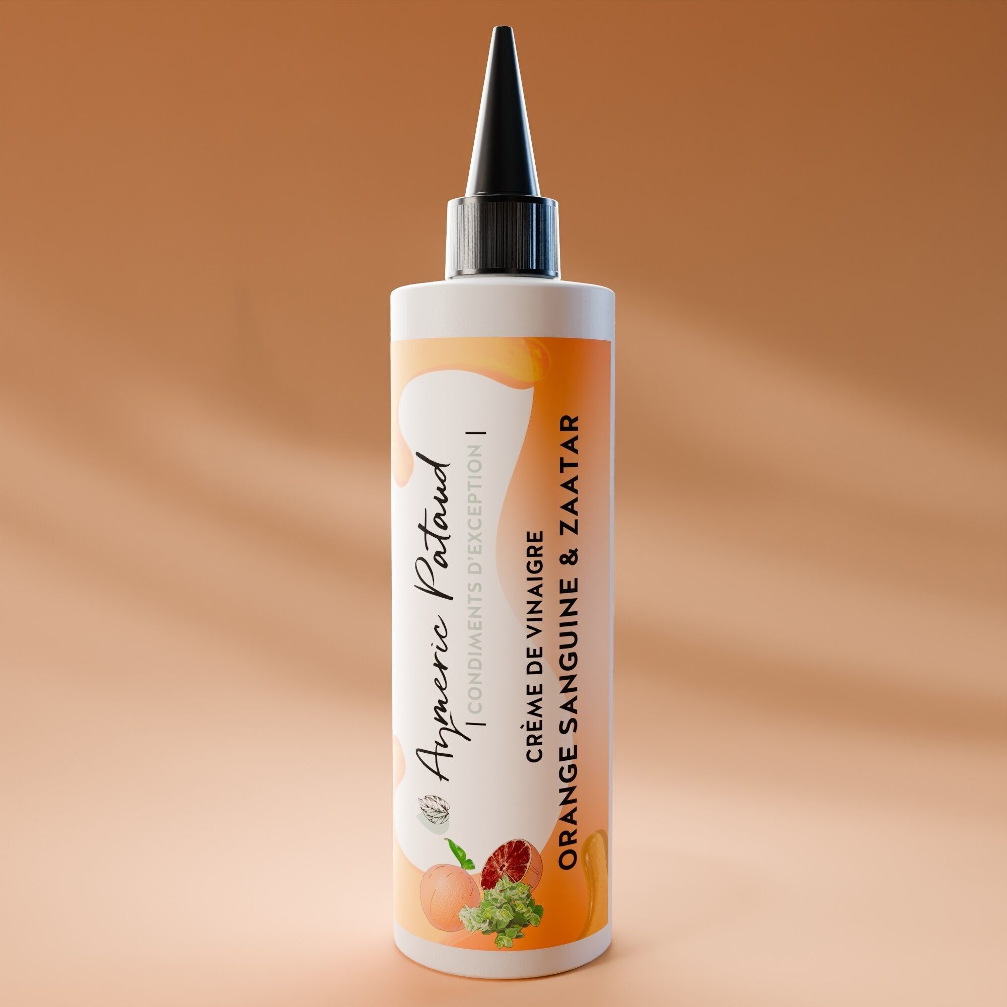 BLACK FRIDAY – Creme mit Blutorange und Za'atar (Aleppo-Thymian)-Essig von Aymeric Pataud®