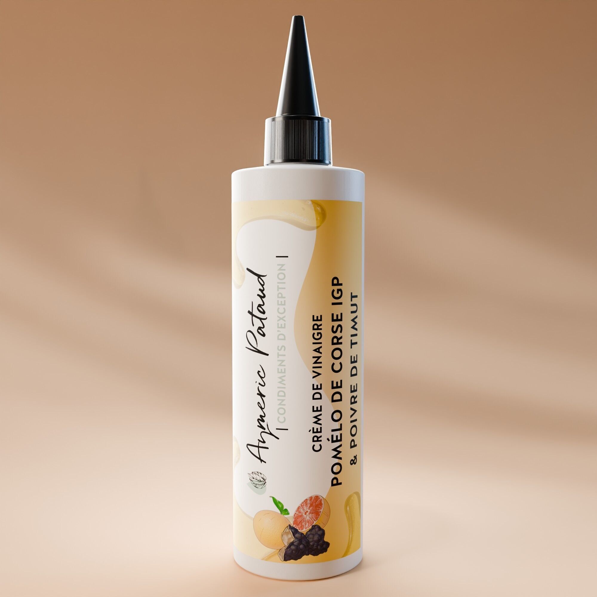 Crema di aceto con pomelo corso IGP e pepe di Timut (bacca di Timut) Aymeric Pataud®