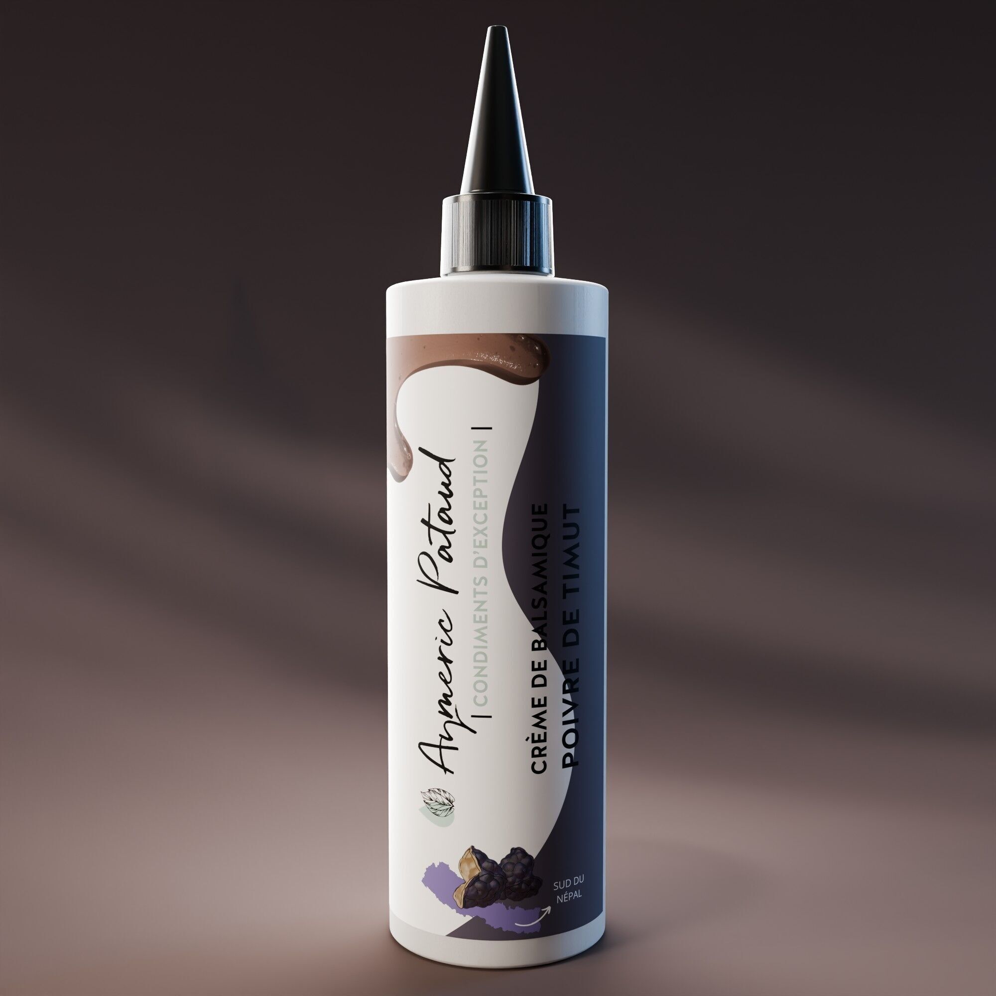 Crema di aceto balsamico e pepe di Timut (bacche di Timut) Aymeric Pataud®