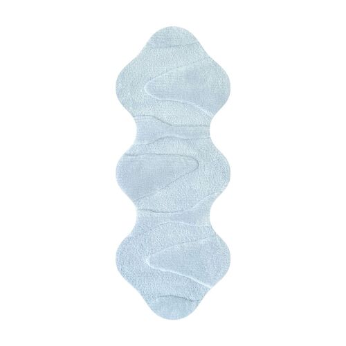 Tapis Magma medium / Bleu cendré