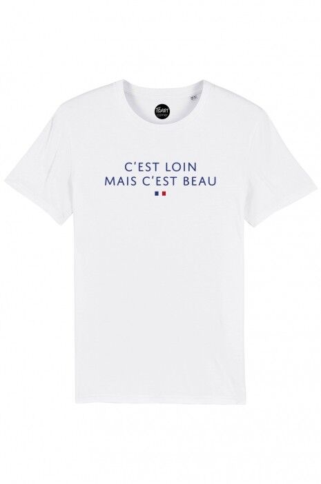 Maglietta da uomo - È lontana ma bellissima - Bianca