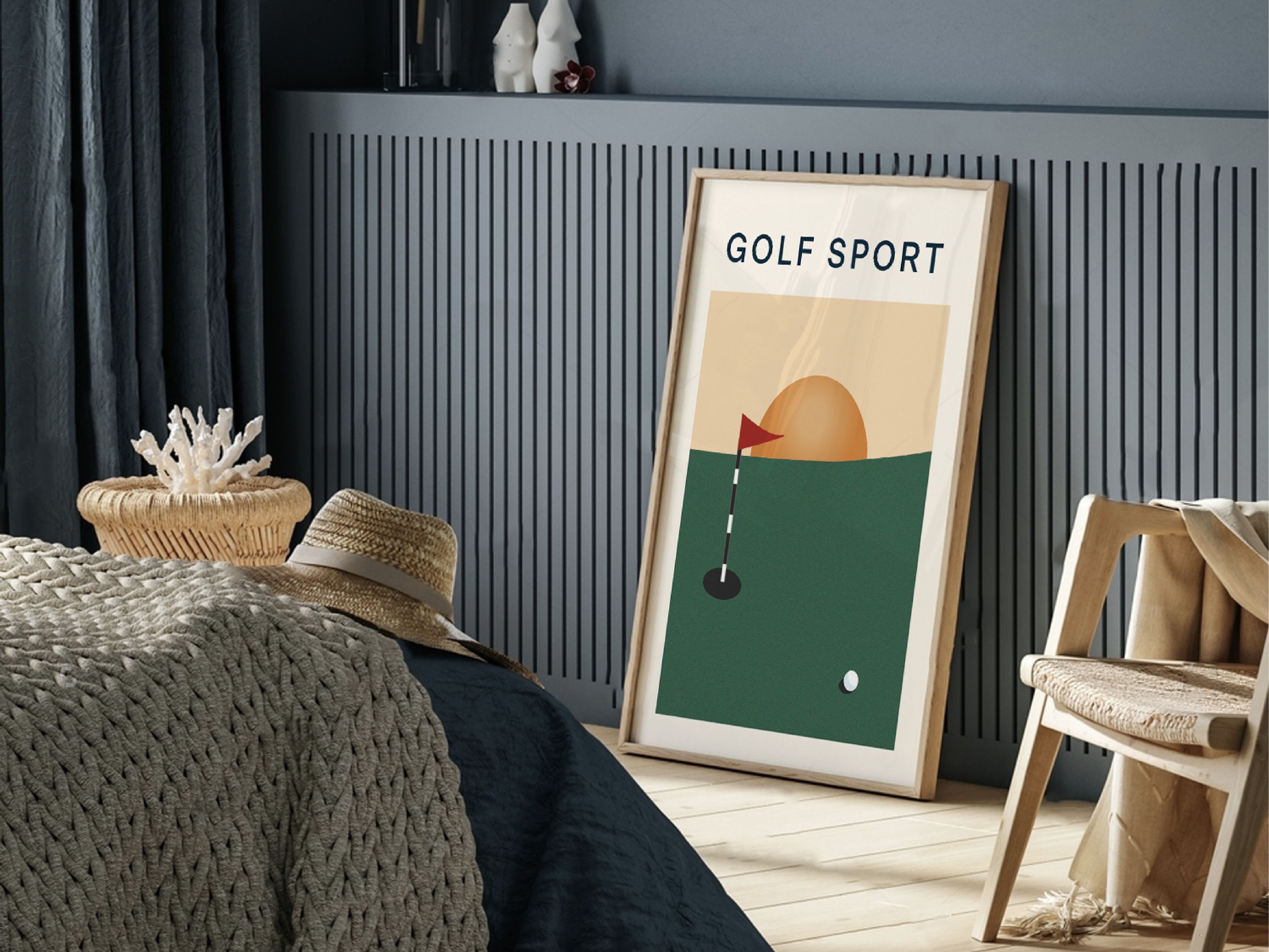 Golf Poster - Sportliche Innendekoration
