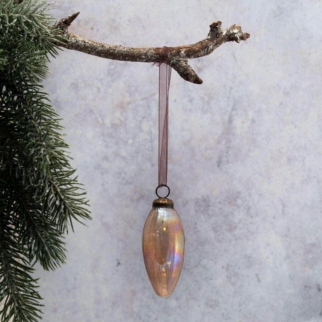 Decorazione conica Russet Luster da 2"