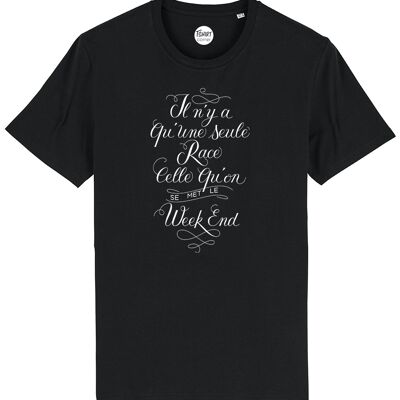 Men's Tshirt - One Race - Black