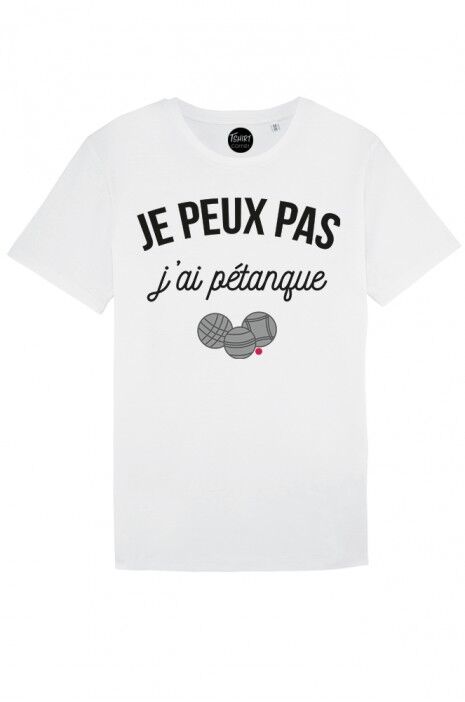 T shirt petanque discount homme