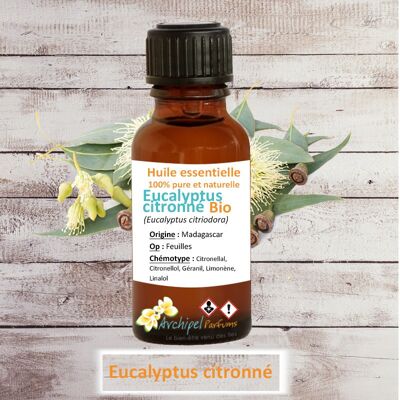 Organic LEMON EUCALYPTUS essential oil