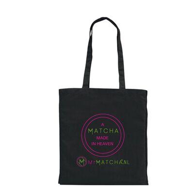Mr.MATCHA Stylish cotton carrier bag - long and fashionable