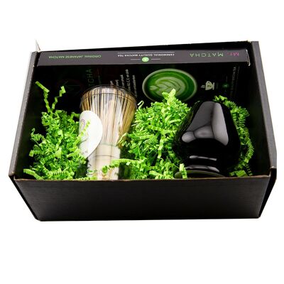 Coffret de démarrage Zeremonielles Matcha – comprenant Schneebesen et Schneebesenhalter – Coffret cadeau