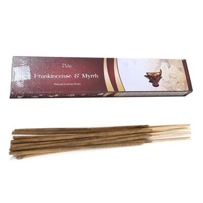 Vedic Frankincense & Myrrh Natural Incense Sticks Aromatika