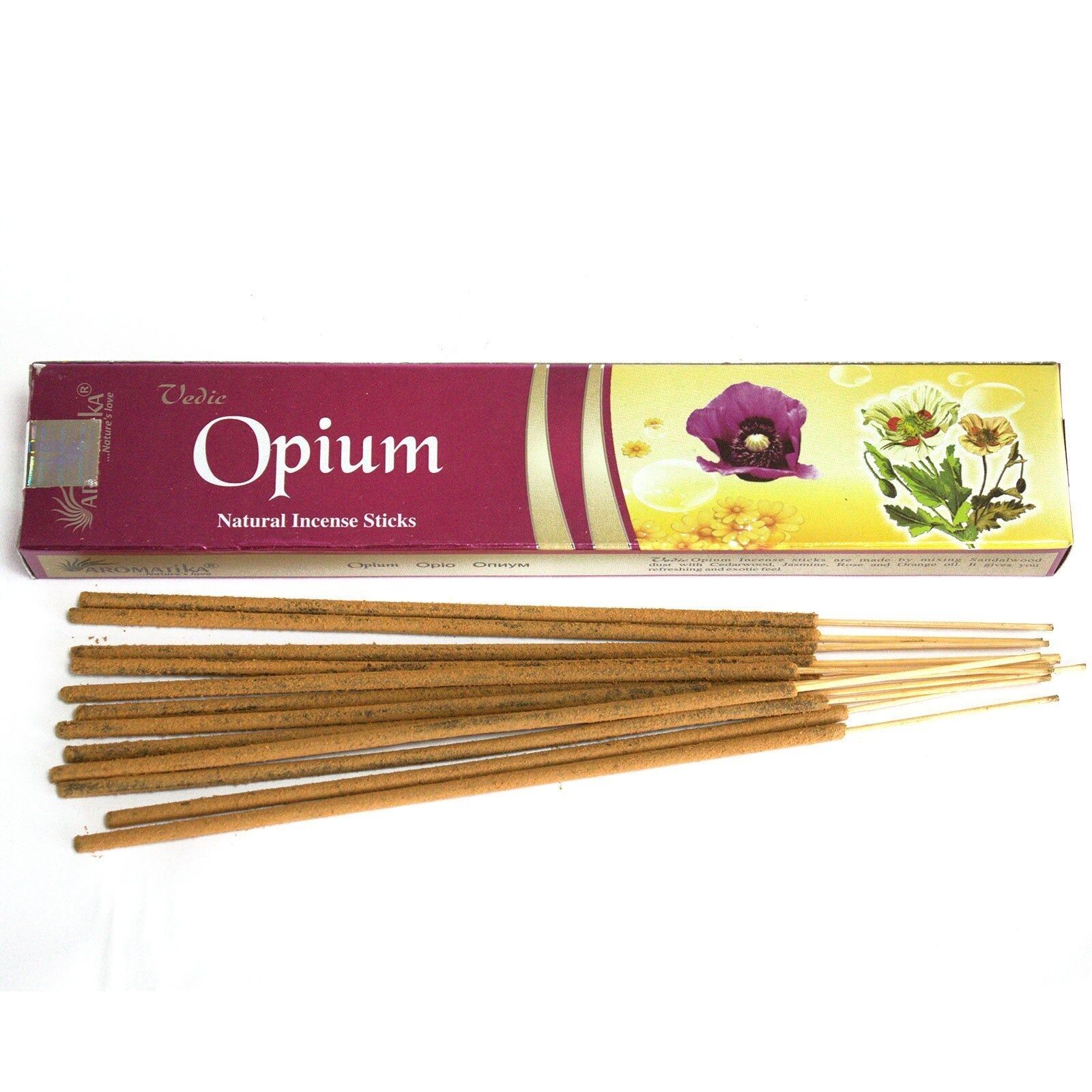 Vedic Opium Bastoncini di incenso naturale Aromatika
