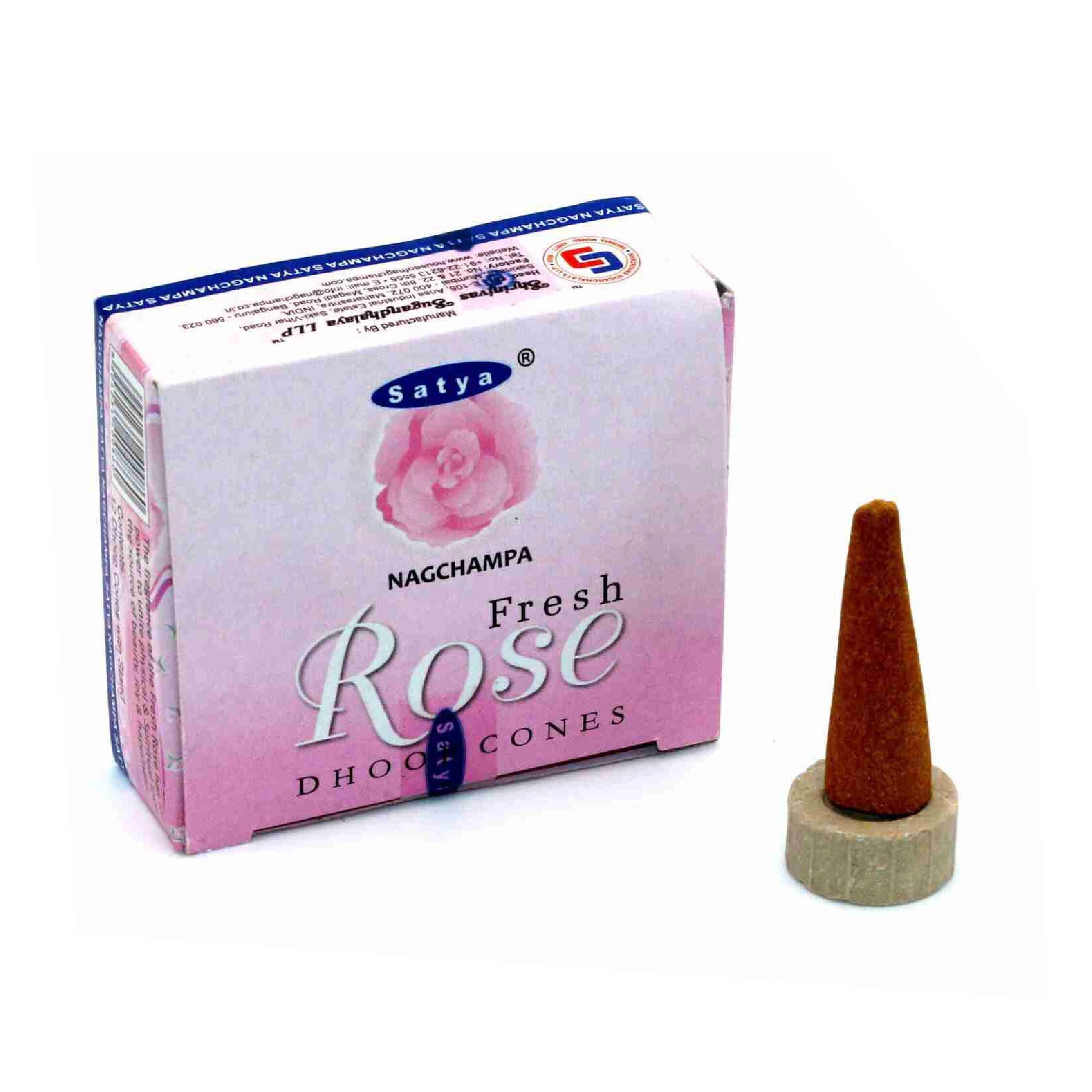 Frische Rose Dhoop Kegel Satya