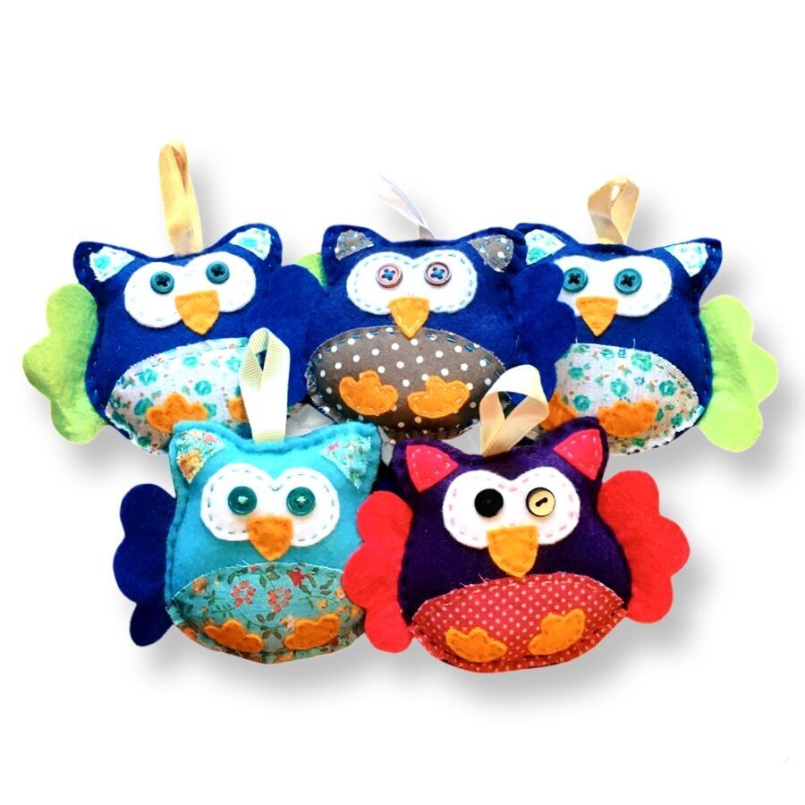 Handmade Owl Decorations