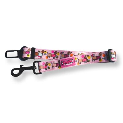 Ceinture de sécurité pour voiture pour chien - Bee Happy Teckels
