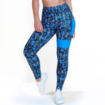 leggings de cintura alta con lunares