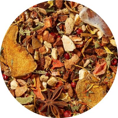 Tisane Mandarine Miel Curcuma