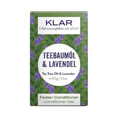 Klar's balsamo solido olio di melaleuca/lavanda 100 g (contro la forfora)
