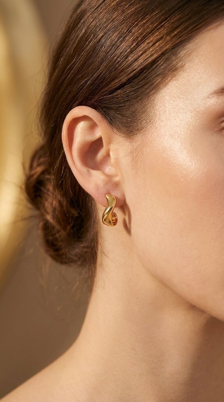 Orecchini in acciaio inossidabile 124AQ40