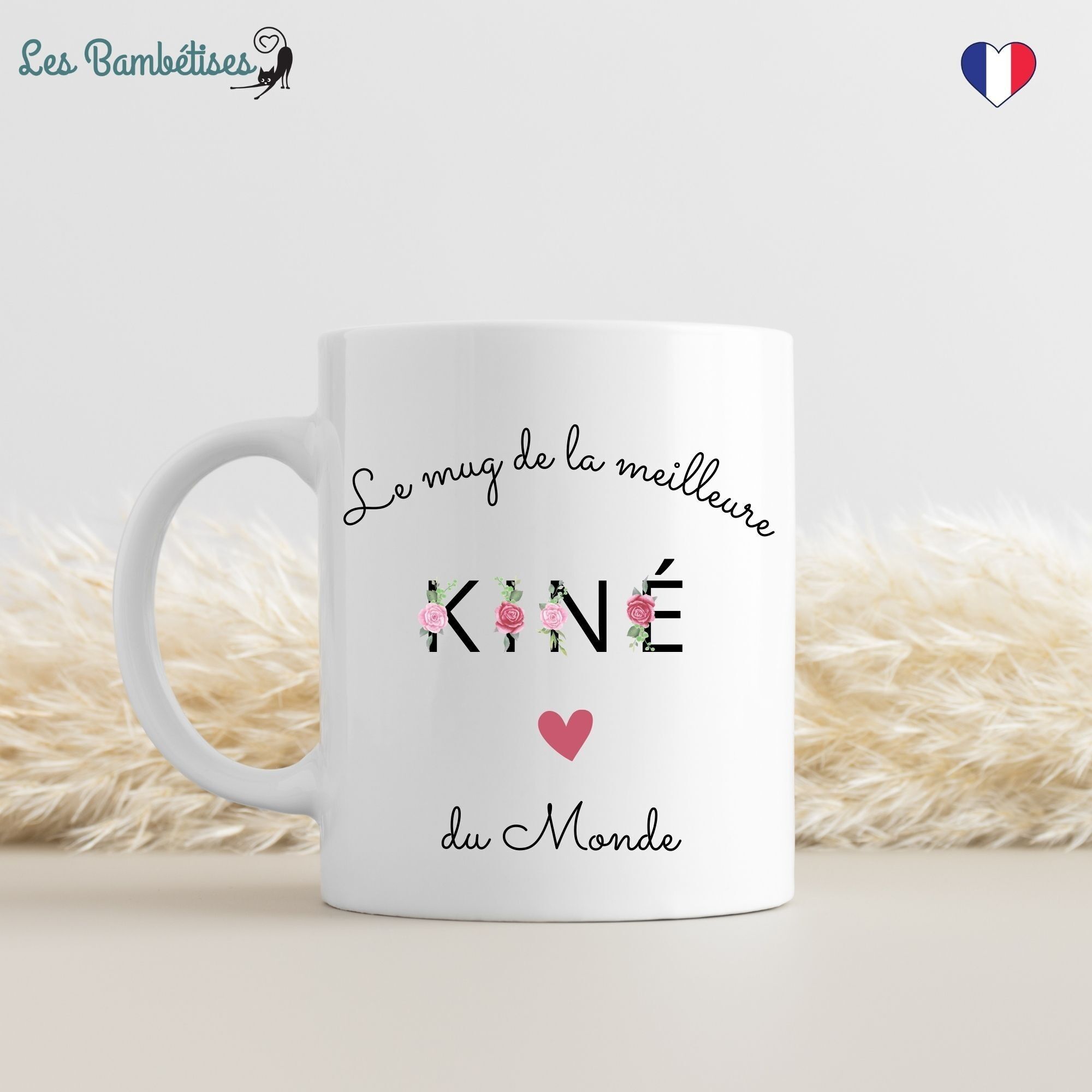 Kiné Tazza Lettere Floreali