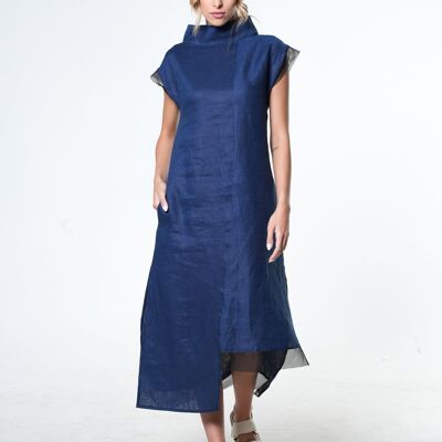 Asymmetrical Linen Dress